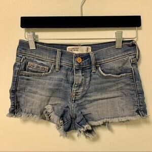 Abercrombie & Fitch Low Rise Jeans Shorts